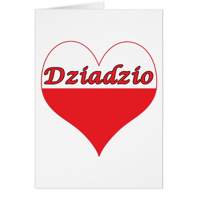 Dziadzio Poland Heart (Voorkant)