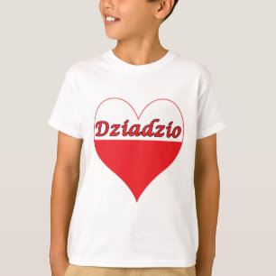 Dziadzio Poland Heart T-shirt