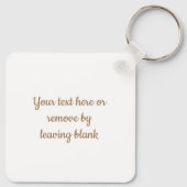 Dziękuję Hartelijk dank voor het Poolse cadeau voo Sleutelhanger (Achterkant)