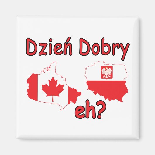 Dzien Dobry, hè? Magneet (Voorkant)