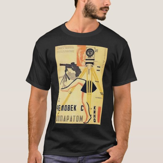 DZIGA VERTOVS-MAN MET EEN FILMERA 19291 T-SHIRT (Voorkant)