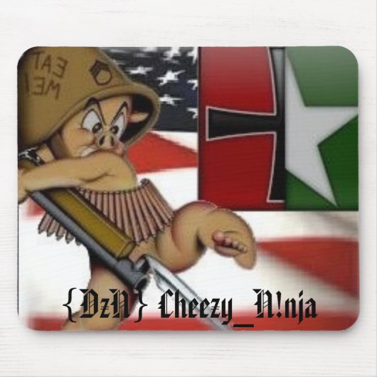 {DzN} Cheezy_N!nja Muismat (Voorkant)