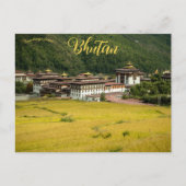 Dzong-klooster in Bhutan Briefkaart (Voorkant)