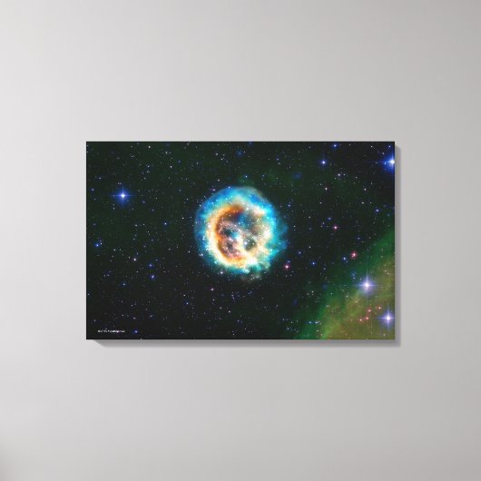 E0102: Een nieuwe dimensie toevoegen aan een oude Canvas Afdruk (Voorkant)