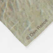 E10 Bull Elk in Velvet Head Shot Fleece Deken (Hoek)