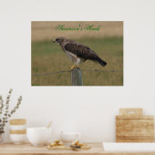 E10 Swainson's Havik Poster (Keuken)