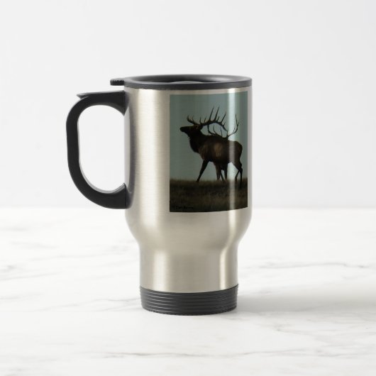 E14 Bull Elk Silhouette Bulls Reisbeker (Links)