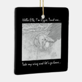 E14 KROUWDONATIE IN HET HUIS OP DE WEG VAN OZZIE KERAMISCH ORNAMENT (Rechts)