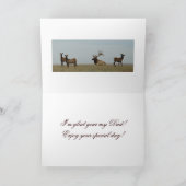 E15a Bull Elk Herd Master Kaart (Binnen)