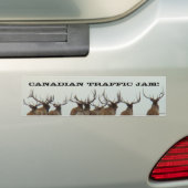 E17 Bull Elk in bedrijf Bumpersticker (Op auto)