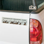 E17 Bull Elk Rent Bumpersticker (Op Truck)