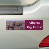 E19 Wapiti Dubbele Afhangende Takken Bumpersticker (Op auto)