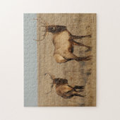 E1 Mannetjeswapiti Legpuzzel (Verticaal)