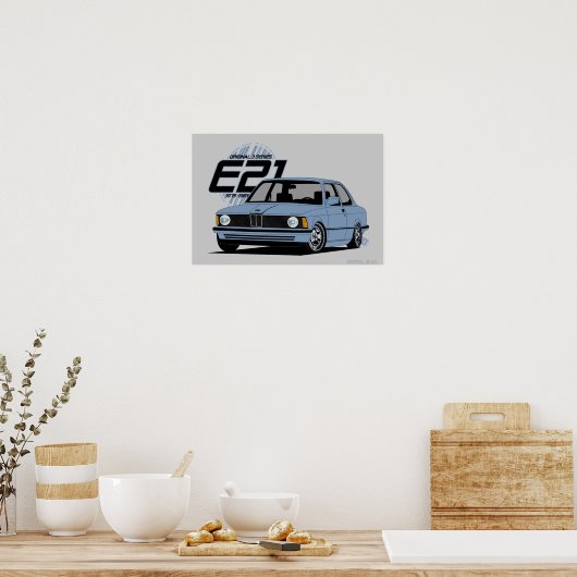 E21 Het Poster uit de eerste drie reeksen (Keuken)