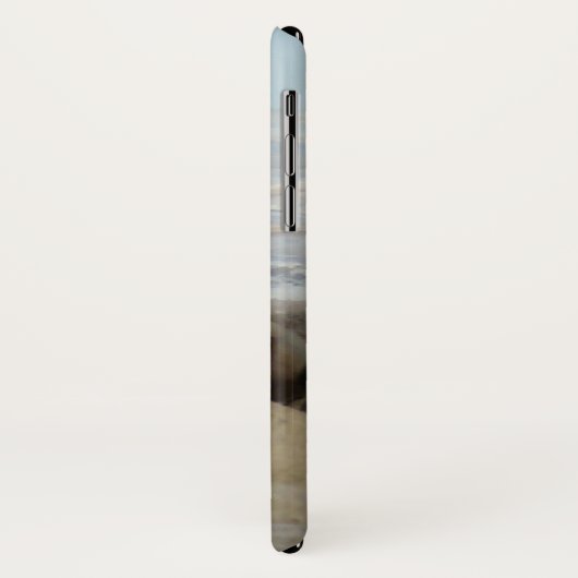 E22 Bull Elk en Snowy Hills Case-Mate iPhone Case (Achterkant/links)