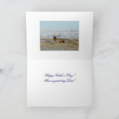 E22 Bull Elk en Snowy Hills Kaart (Binnen)