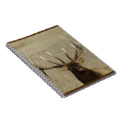 E29 Bull Elk Head Shot Notitieboek (Rechterzijde)