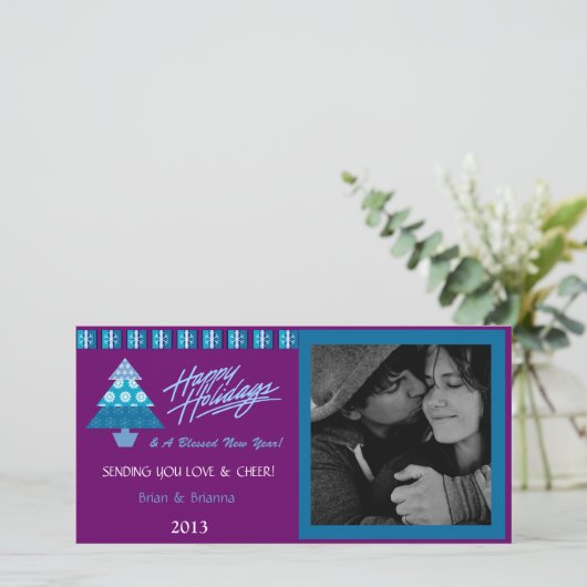 E2 het boom-Schietlood van de Vakantie de Kaarten (Staand voorkant)