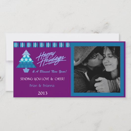 E2 het boom-Schietlood van de Vakantie de Kaarten (Voorkant)