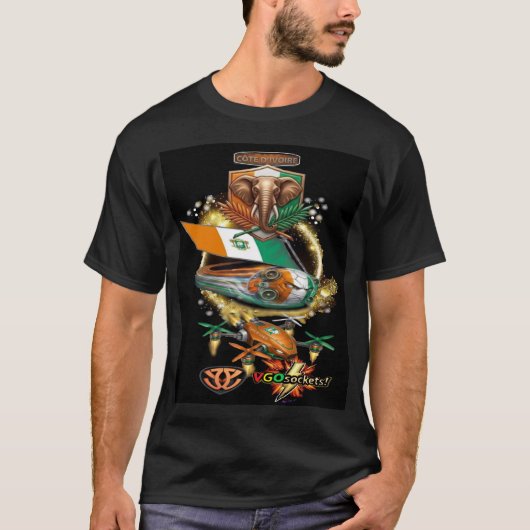 E2-Ivoorkust T-shirt (Voorkant)