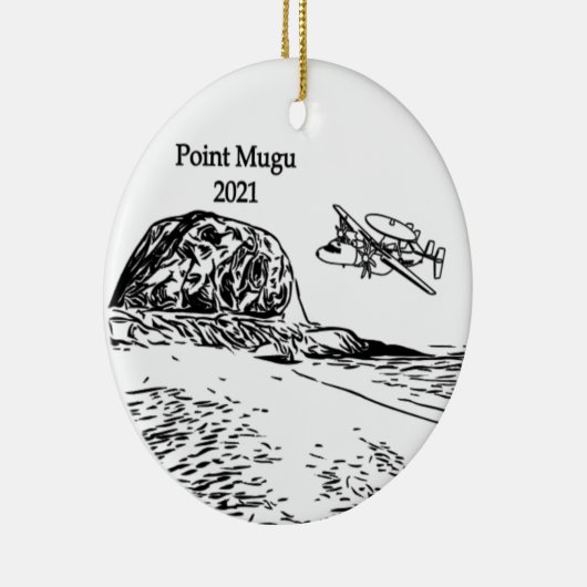 E2 Point Mugu Rock Ornament (Rechts)