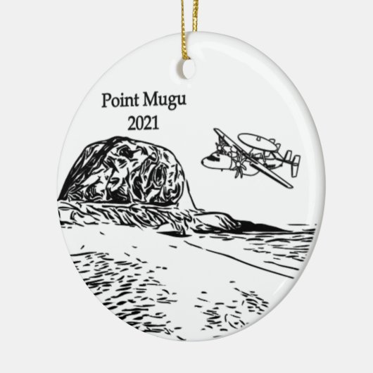 E2 Point Mugu Rock Ornament (Links)
