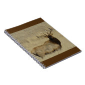 E30 Bull Elk Big Bull Notitieboek (Rechterzijde)