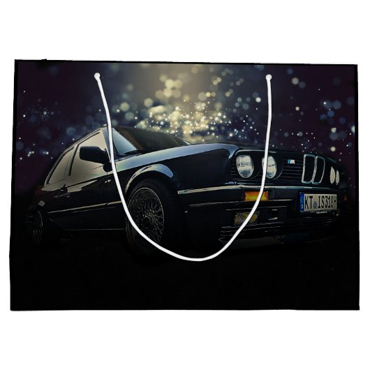 E30 Coupe mit Funken Groot Cadeauzakje (Achterkant)