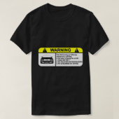 E30 Drijfwaarschuwing T-shirt (Design voorkant)