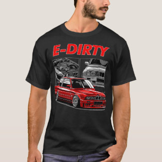 E30 Ganceerde Turbo Euro-auto T-shirt