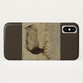 E30 Grote Bull Elk Stier Case-Mate iPhone Case (Achterkant (horizontaal))