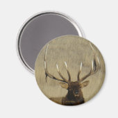 E30 Grote Bull Elk Stier Magneet (Voorkant / Achterkant)