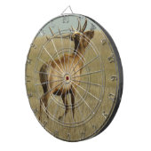 E35 Bull Elk Grass in Hoorns Dartbord (Voorkant Rechts)