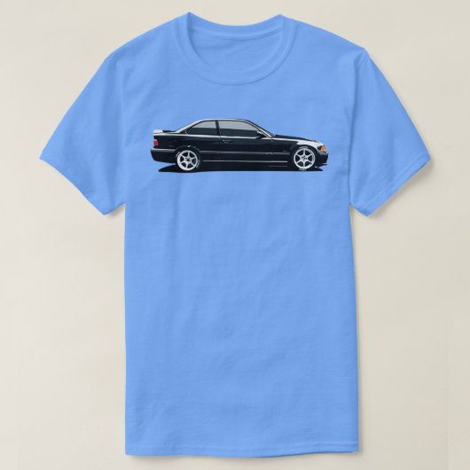 e36 M3 illustratie T-shirt (Design voorkant)
