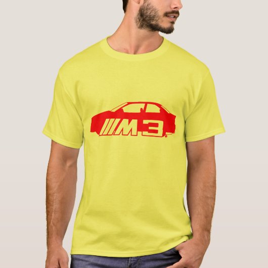 E36 M3-Shirt T-shirt (Voorkant)