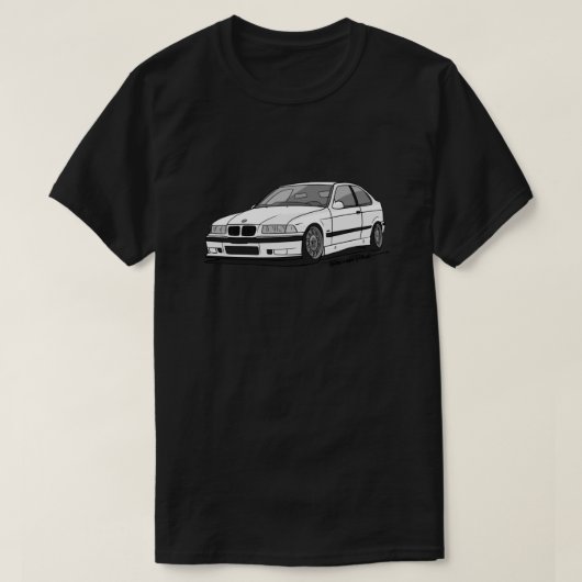 E36 Stance 318ti Compact Classic T-Shirt (Design voorkant)