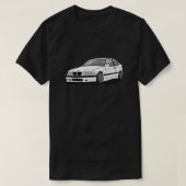 E36 Stance 318ti Compact Classic T-Shirt (Design voorkant)