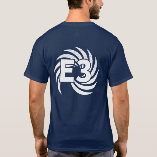 E3 - Educate Equip Engage T-shirt (Achterkant)