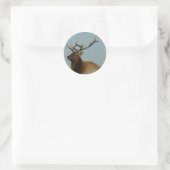 E42 Jonge Stiereland Ronde Sticker (Tas)