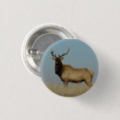 E43 Jonge Stiereland Ronde Button 3,2 Cm (Voorkant /achterkant)