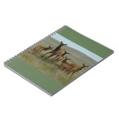 E44 Koe Elk en kalveren Notitieboek (Linkerzijde)