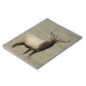 E46 Wapiti Stier Grote Stier Notitieboek (Linkerzijde)