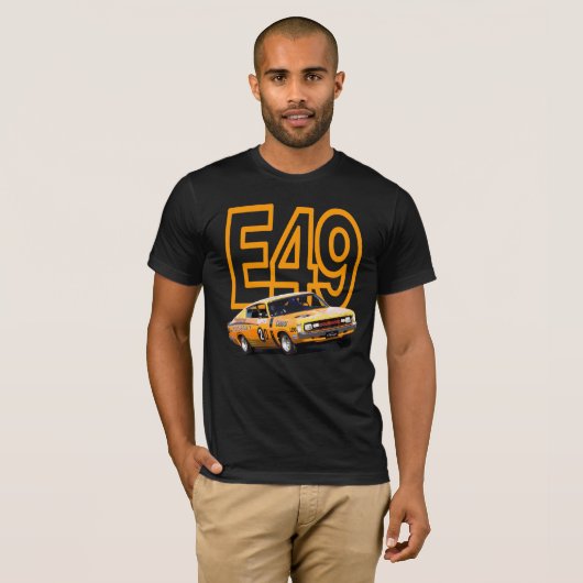 E49 R/T-lader T-shirt (Voorkant volledig)
