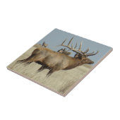 E4 Bull Elk Big Bull Tegeltje (Zijkant)