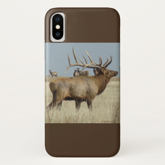 E4 Bull Elk Case-Mate iPhone Case (Achterkant)