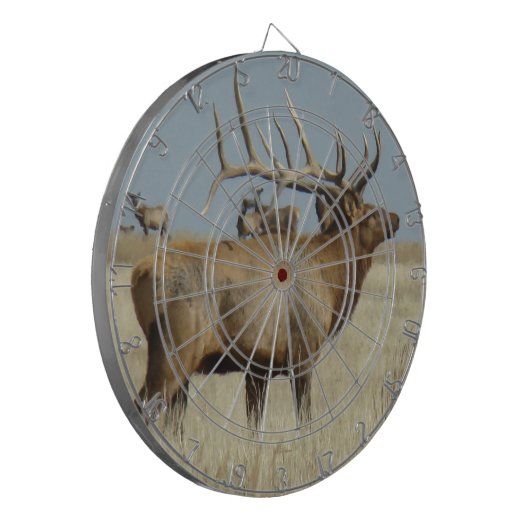 E4 Bull Elk Herd Master Dartbord (Voorkant Links)