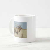 E4 Bull Elk Kudde Meester Koffiemok (Voorkant links)
