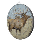 E4 Kudde Leider Mannetjeshert Dartbord (Voorkant Rechts)