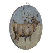E4 Kudde Leider Mannetjeshert Dartbord (Voorkant Links)