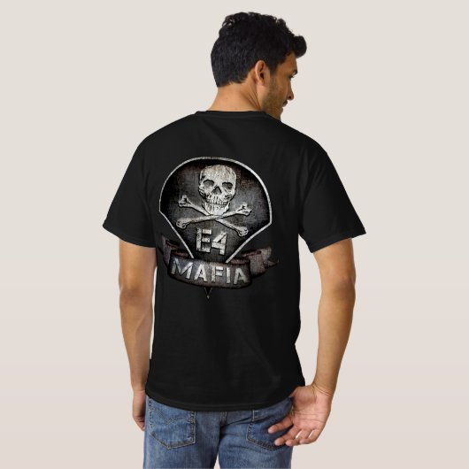 "E4 MAFIA" T-shirt (Achterkant volledig)